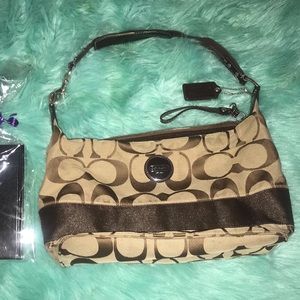 Brown Coach purse